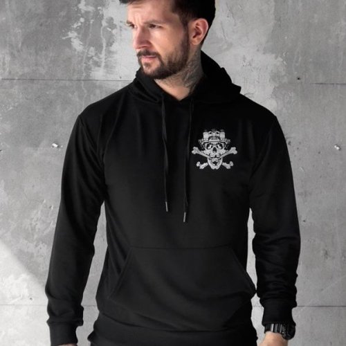 Худи Madoka (M-3XL) 424 black (деми) Madoka 424 black