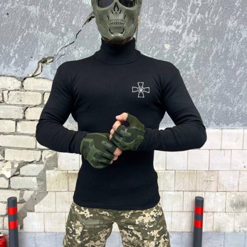 Гольф Madoka (S-3XL) 434 black (зима) Madoka 434 black