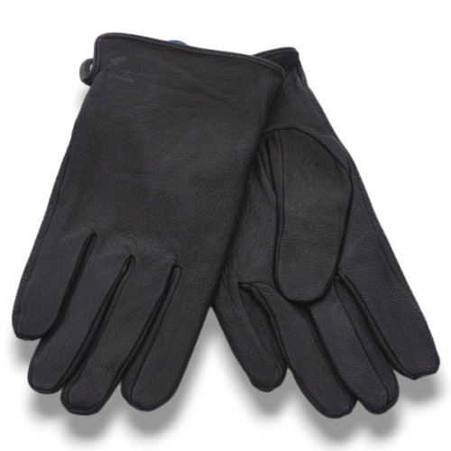 Перчатки КОРОЛЕВА (11-13) 0533A шк-олень вовна black (зима) КОРОЛЕВА 0533A шк-олень вовна black