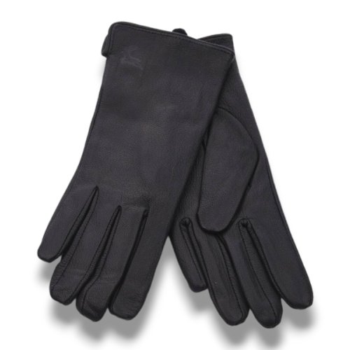 Перчатки КОРОЛЕВА (6.5-8.5) 0638 шк-олень вовна black (зима) КОРОЛЕВА 0638 шк-олень вовна black