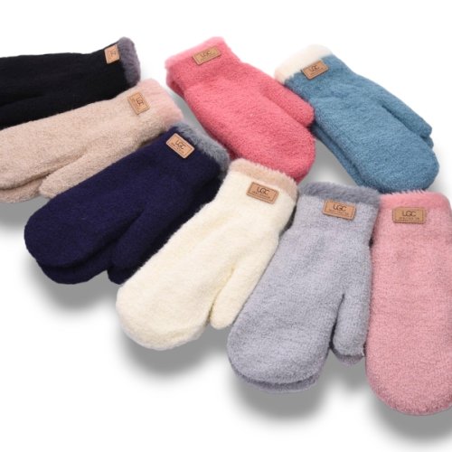 Варежки КОРОЛЕВА (one size) 7225 бараш.mix (зима) КОРОЛЕВА 7225 бараш.mix