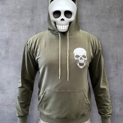 Худи Madoka (M-3XL) 454 khaki (деми) Madoka 454 khaki