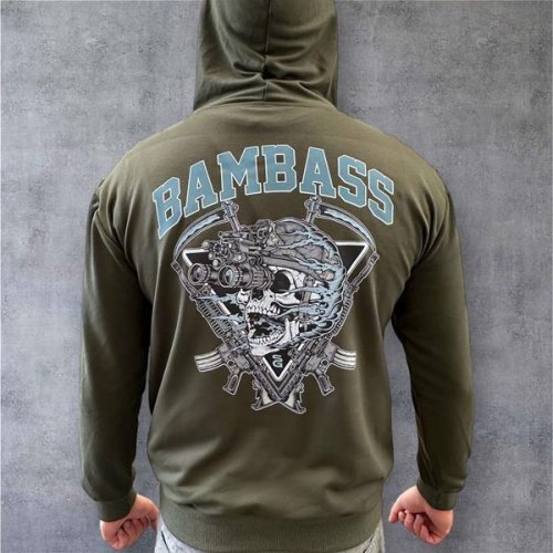 Худи Madoka (M-3XL) 454 khaki (деми) Madoka 454 khaki