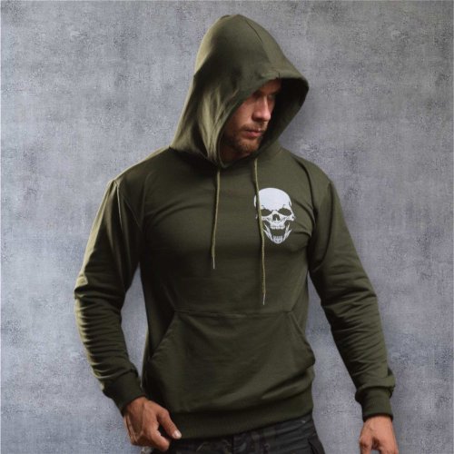 Худи Madoka (M-3XL) 471 khaki (деми) Madoka 471 khaki