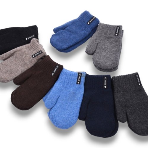 Варежки КОРОЛЕВА (5-7) E0711 двойн.mix (зима) КОРОЛЕВА E0711 двойн.mix