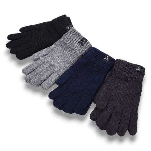 Перчатки КОРОЛЕВА (one size) H8234 одинар.начес mix (зима) КОРОЛЕВА H8234 одинар.начес mix