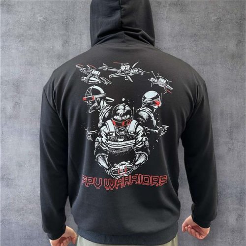 Худи Madoka (M-3XL) 482 black (деми) Madoka 482 black