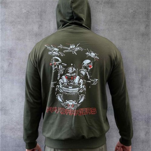 Худи Madoka (M-3XL) 495 khaki (деми) Madoka 495 khaki