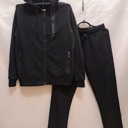 Костюм спорт Giang (M-3XL) A6603 black (зима) Giang A6603 black