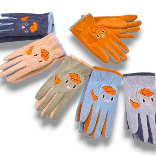 Перчатки КОРОЛЕВА (S-L) B21-2 підліт.фліс mix (зима) КОРОЛЕВА B21-2 підліт.фліс mix