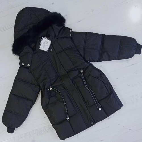 Куртка Malibu2 (7-10) K28 black (зима) Malibu2 K28 black