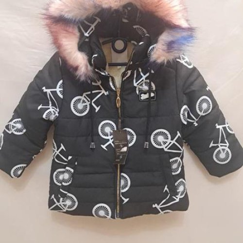 Куртка Giang (2-6) GN48 black (зима) Giang GN48 black