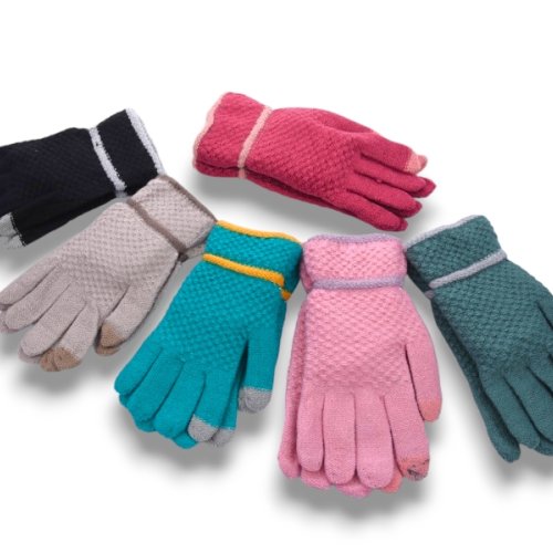 Перчатки YLZL (one size) K009 mix (зима) YLZL K009 mix