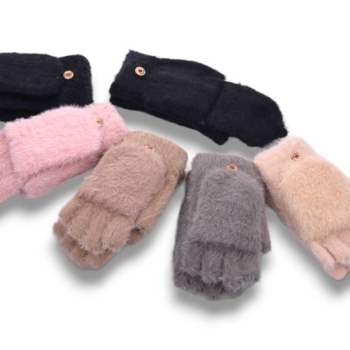 Перчатки YLZL (13-15) K013 mix (зима) YLZL K013 mix