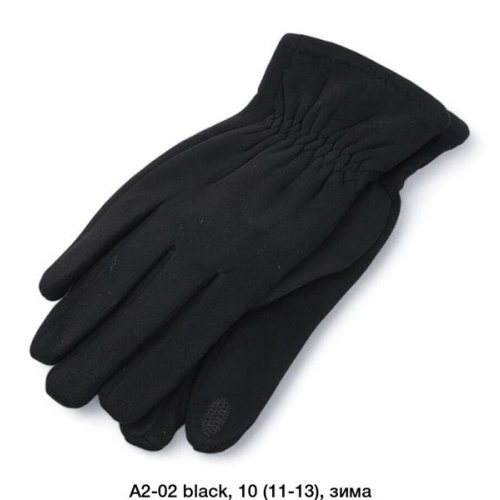 Перчатки Descarrilado (11-13) A2-02 black (зима) Descarrilado A2-02 black