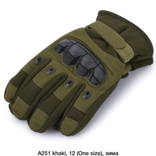 Перчатки Descarrilado (L-XL) A251 khaki (зима) Descarrilado A251 khaki