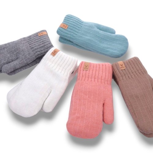 Варежки YLZL (one size) 1217 mix (зима) YLZL 1217 mix