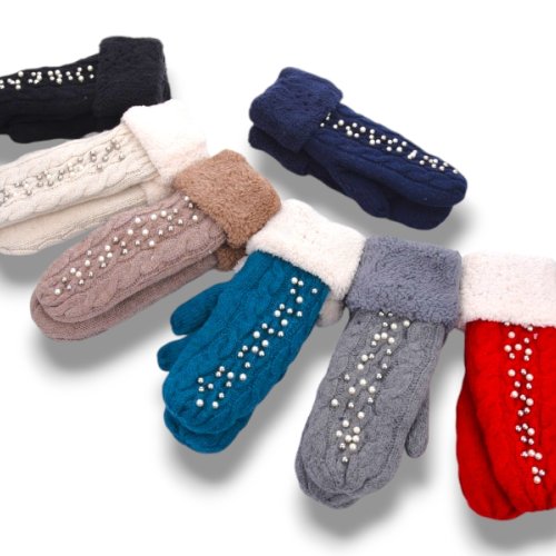 Варежки YLZL (one size) L117Q mix (зима) YLZL L117Q mix