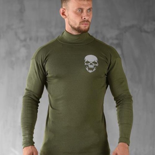 Гольф Madoka (S-3XL) 532 khaki (зима) Madoka 532 khaki