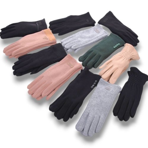 Перчатки YLZL (6.5-8.5) 1-21-26 mix (зима) YLZL 1-21-26 mix