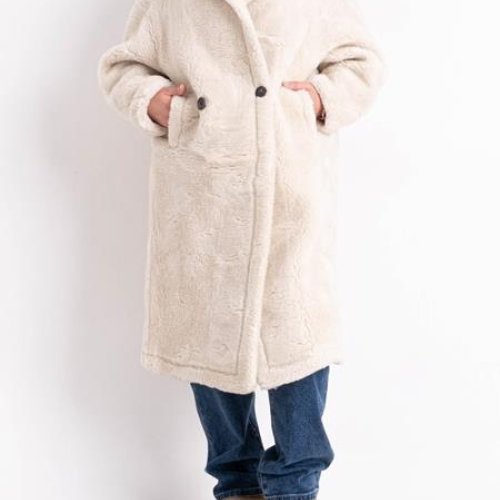 Пальто Seven Group (L-XL) 2024 beige (зима) Seven Group 2024 beige