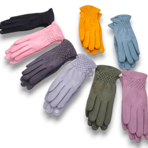 Перчатки YLZL (12-14) ZT001 mix (зима) YLZL ZT001 mix