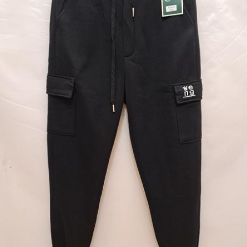 Штаны спорт Giang (XL-5XL) 2421 black (зима) Giang 2421 black