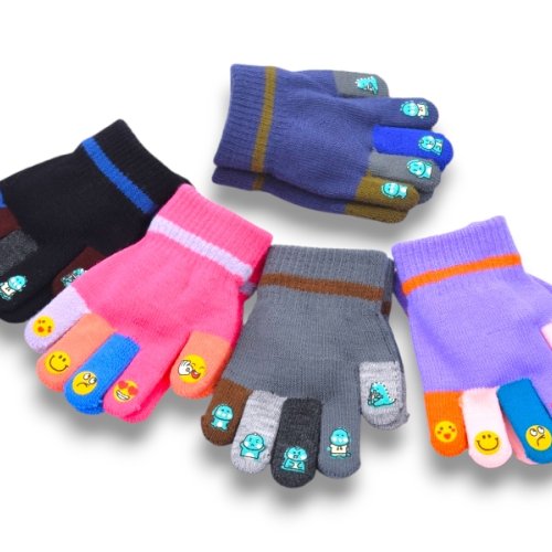 Перчатки YLZL (4-6) 5104 mix (зима) YLZL 5104 mix