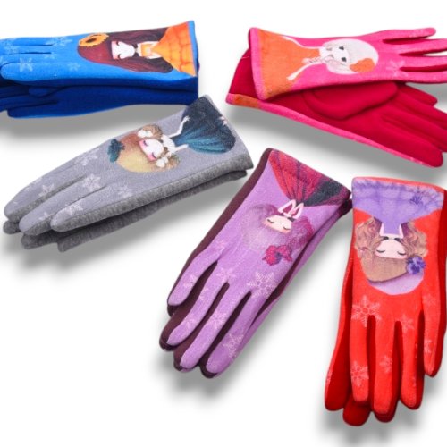 Перчатки YLZL (10-12) 116 mix (деми) YLZL 116 mix