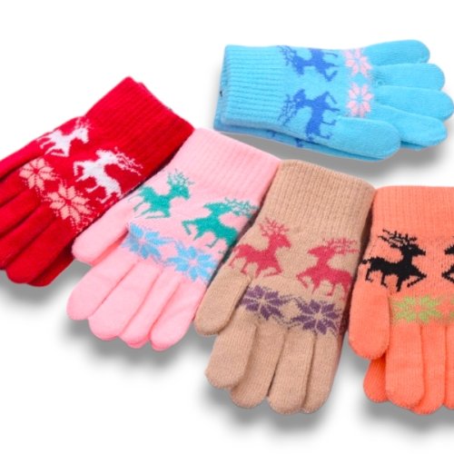 Перчатки YLZL (3-5) 5605 mix (зима) YLZL 5605 mix