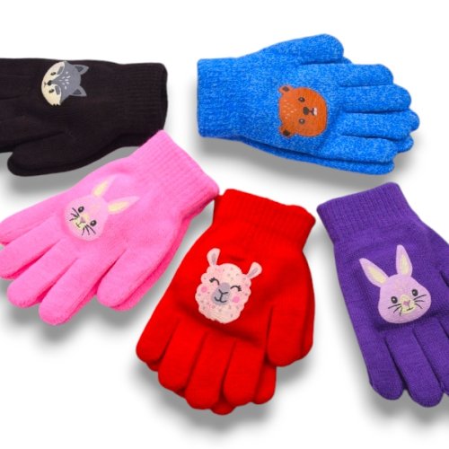 Перчатки YLZL (5-7) B216C mix (зима) YLZL B216C mix