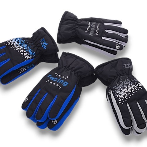 Перчатки КОРОЛЕВА (6-7) 8M дит.лижні-хутро mix (зима) КОРОЛЕВА 8M дит.лижні-хутро mix