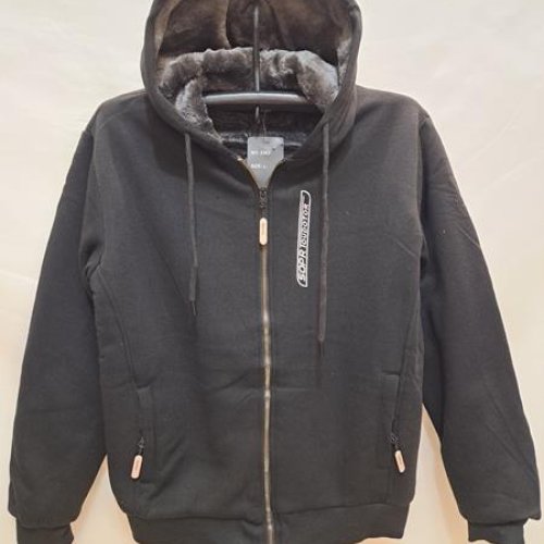 Кофта спорт Giang (M-3XL) 2362A black (зима) Giang 2362A black