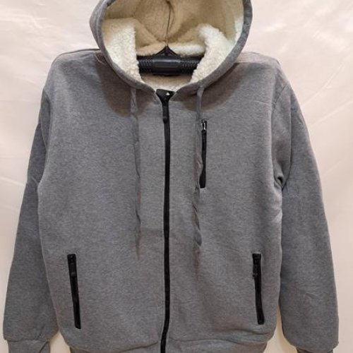 Кофта спорт Giang (3XL-7XL) B2352 grey (зима) Giang B2352 grey