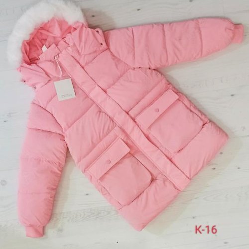 Куртка Malibu2 (8-12) K16 pink (зима) Malibu2 K16 pink