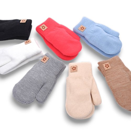 Варежки YLZL (10-12) 5134 mix (зима) YLZL 5134 mix