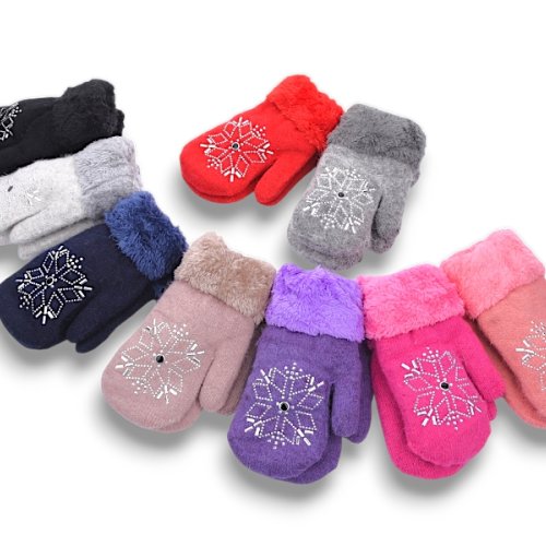 Варежки YLZL (8-10) 540 mix (зима) YLZL 540 mix