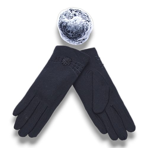 Перчатки YLZL (6.5-8.5) A15 black (зима) YLZL A15 black