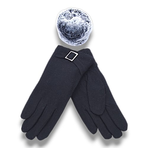 Перчатки YLZL (6.5-8.5) A31 black (зима) YLZL A31 black