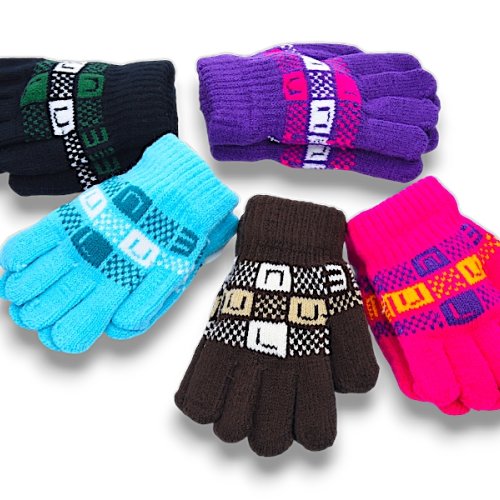 Перчатки YLZL (2-4) B23 mix (зима) YLZL B23 mix