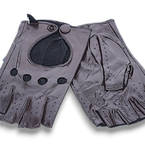 Перчатки YLZL (13-15) K106 brown (деми) YLZL K106 brown