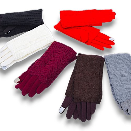 Перчатки YLZL (6.5-8.5) V002 mix (зима) YLZL V002 mix