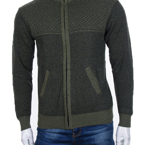 Кофта Abdo (L-2XL) SS47 khaki (зима) Abdo SS47 khaki