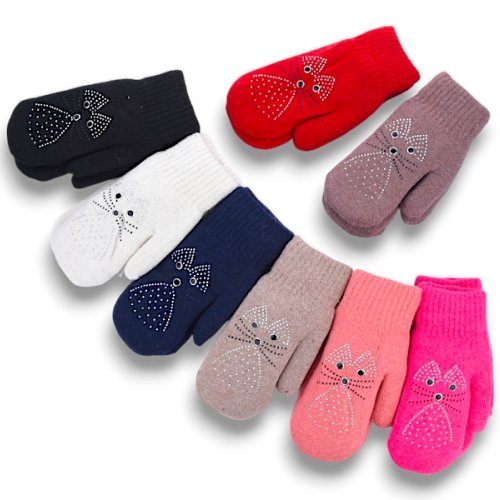 Варежки YLZL (8-10) 543 mix (зима) YLZL 543 mix