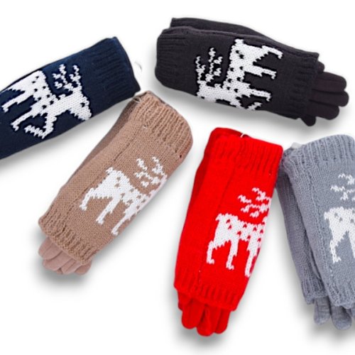 Перчатки YLZL (M-2XL) 80-1 mix (зима) YLZL 80-1 mix