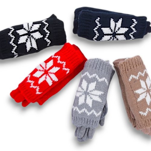 Перчатки YLZL (M-2XL) 80-2 mix (зима) YLZL 80-2 mix