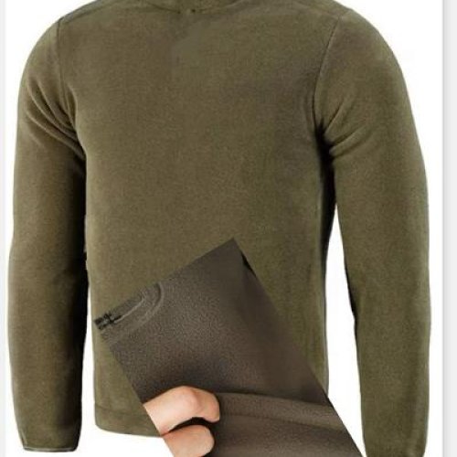 Свитер ALIA (56-60) 2926 khaki флис (зима) ALIA 2926 khaki флис