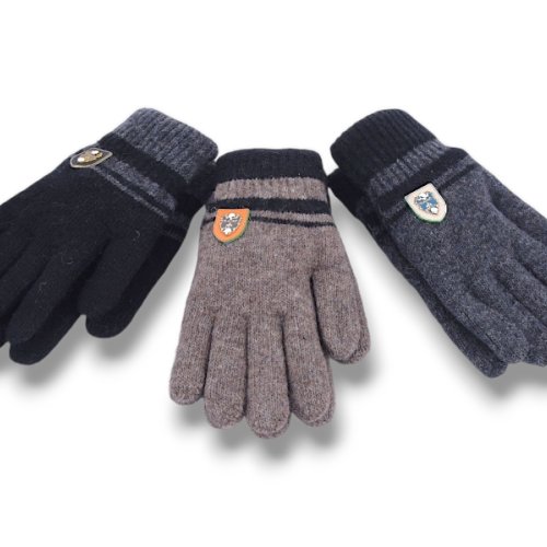 Перчатки YLZL (12-14) 6011 mix (зима) YLZL 6011 mix