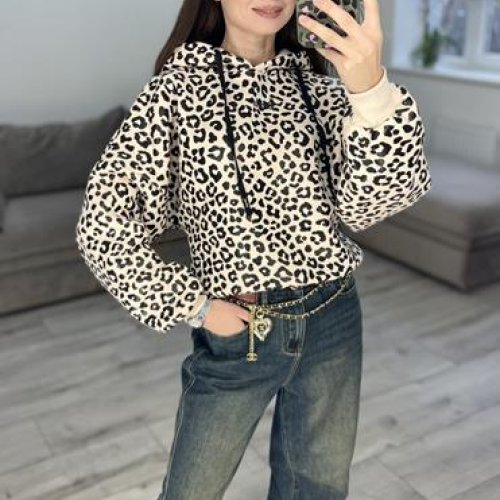 Худи S.Style (42-48) 300-1 beige (зима) S.Style 300-1 beige