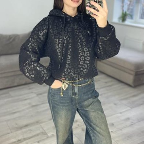 Худи S.Style (42-48) 300-1 black (зима) S.Style 300-1 black